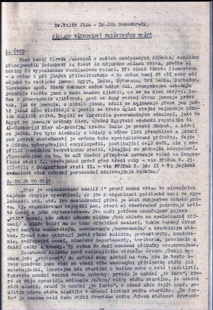 Rukopisy PJB - díla učená
